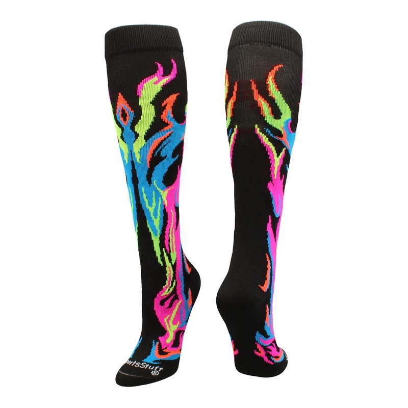 Flame Socks Athletic Over the Calf Socks (multiple colors)