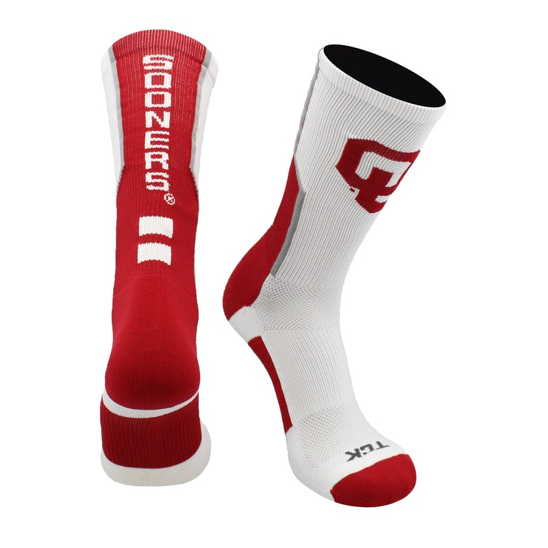 Oklahoma Sooners Socks Perimeter Crew