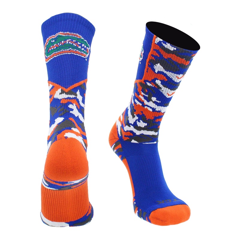 University of Florida Gators Woodland Camo Crew Socks
