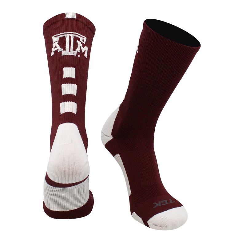 Texas A&M Aggies Socks Baseline Crew