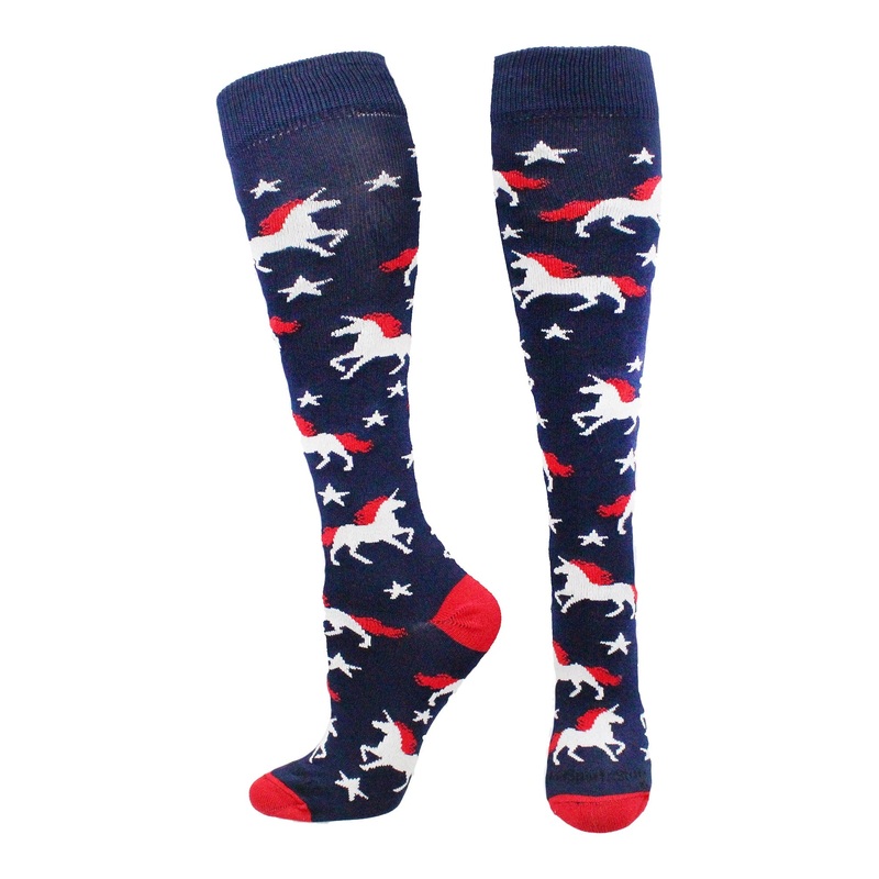 USA Unicorn Athletic Over the Calf Socks