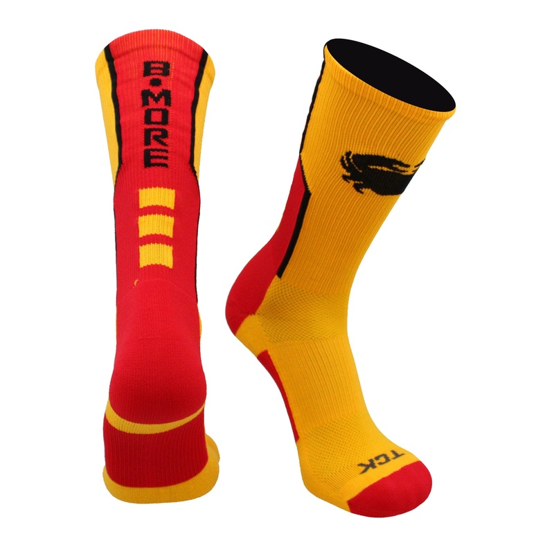 Baltimore Socks Crew Length Bmore Strong Socks