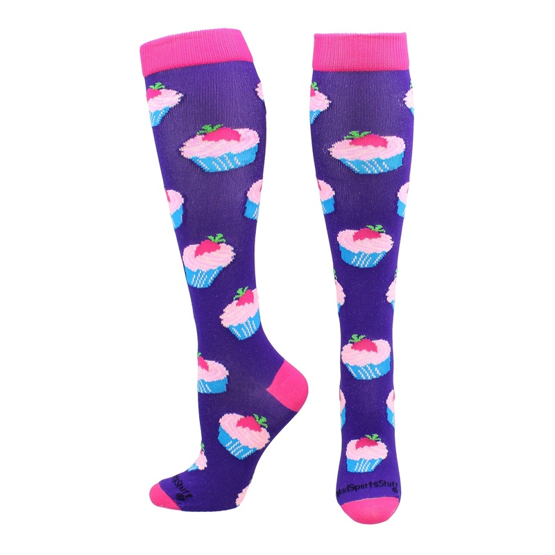 Cupcake Socks Over the Calf Length
