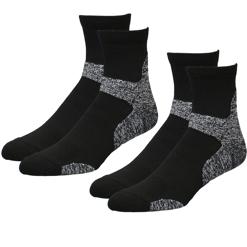 Achilles Tendonitis Running Socks 2-pack