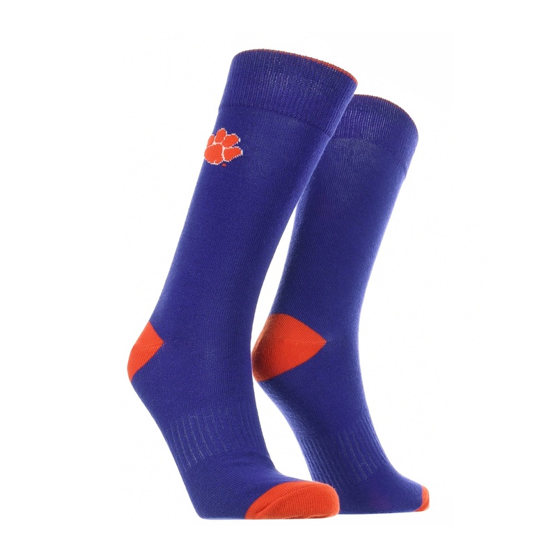 Clemson Tigers Dress Socks Dean’s List Crew Length Socks