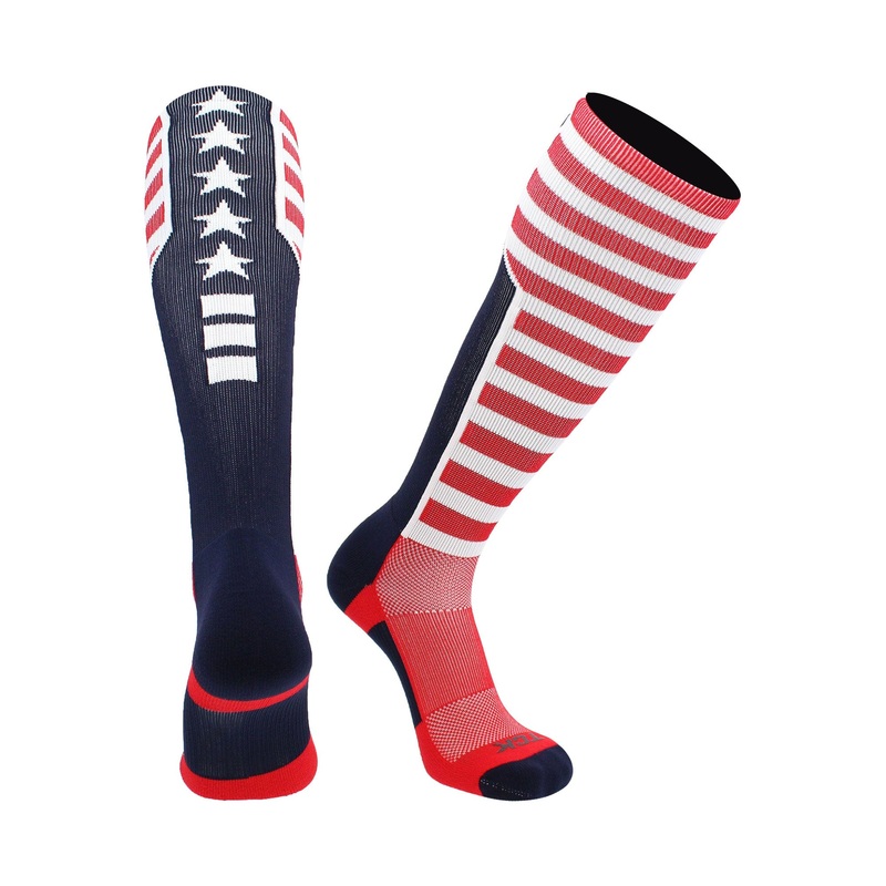 USA Patriot Over The Calf Socks