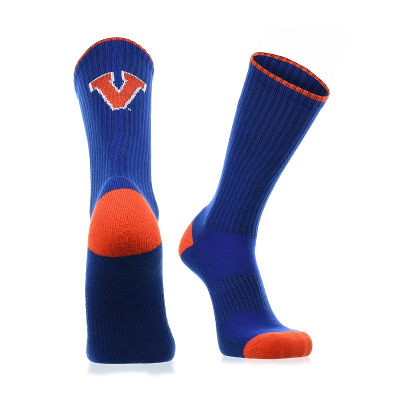 Virginia Cavaliers Socks Campus Legend Crew Length