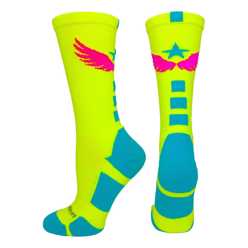 Light Speed Athletic Crew Socks (multiple colors)