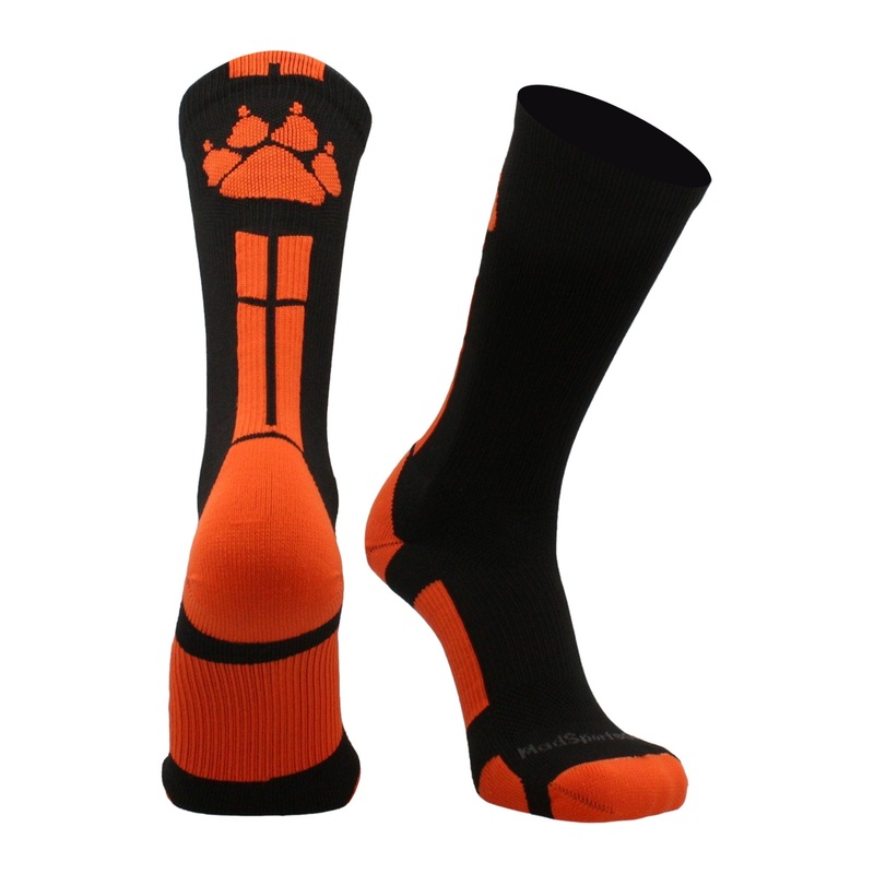 Wild Paws Athletic Crew Socks (multiple colors)
