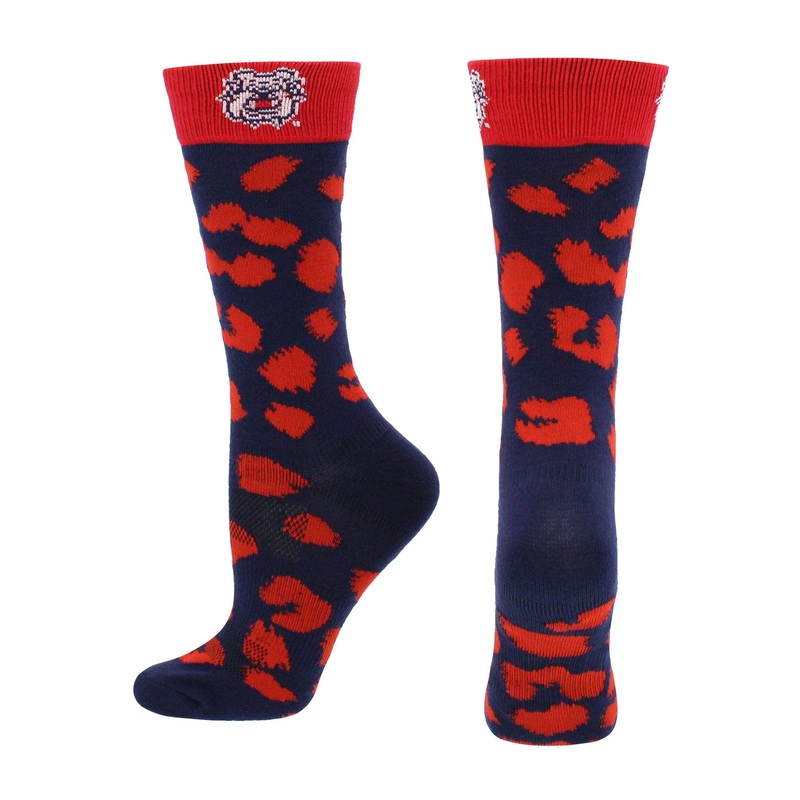 Fresno State Bulldogs Socks Womens Savage Crew Socks