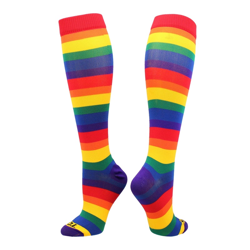 Krazisox Rainbow Stripes Socks