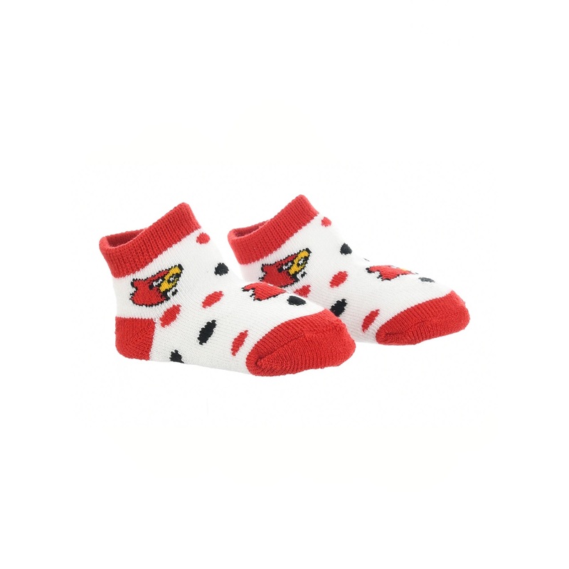 Louisville Cardinals Toddler Socks Low Cut Little Fan