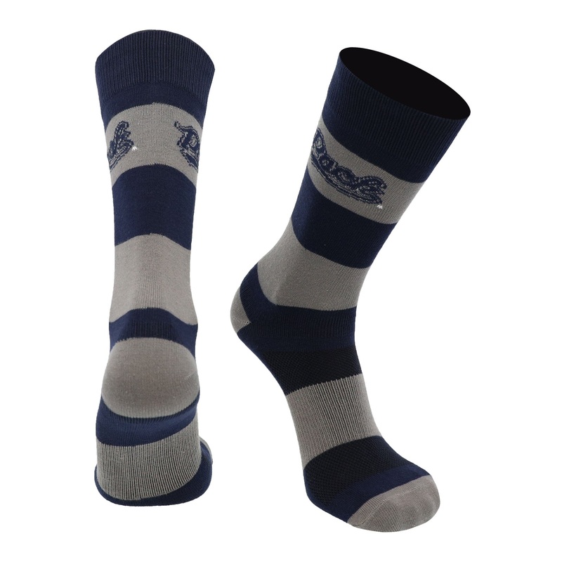 Nevada Wolf Pack Socks Game Day Striped Crew Socks