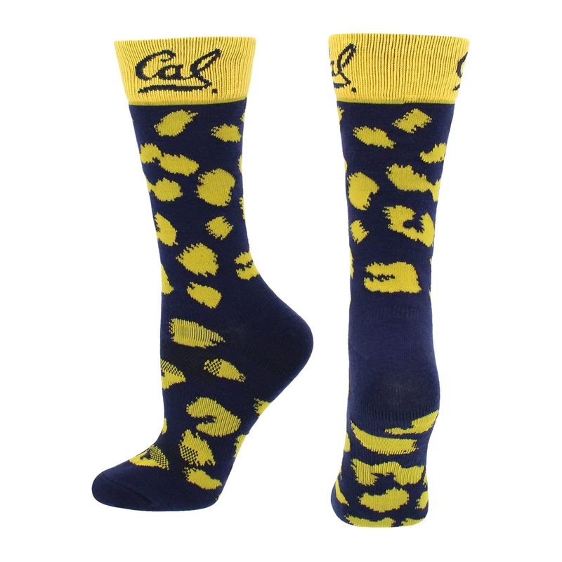 Cal Bears Socks Womens Savage Crew Socks Cal Berkeley