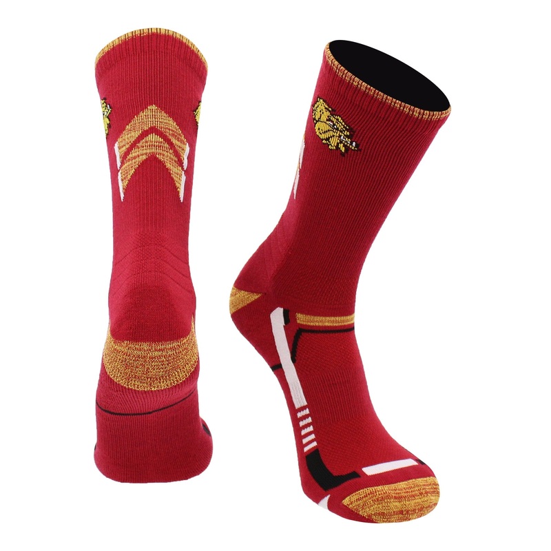 Minnesota Duluth Bulldogs Socks University of Minnesota Duluth Bulldogs Champion Crew Socks