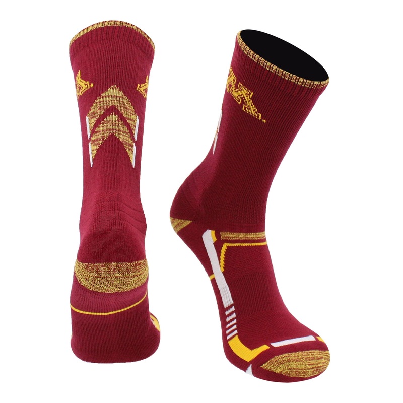 Minnesota Golden Gophers Socks University of Minnesota Golden Gophers Champion Crew Socks