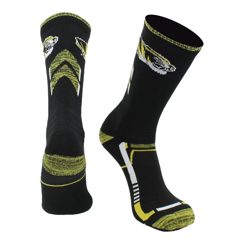 Missouri Tigers Socks University of Missouri Tigers Champion Crew Socks