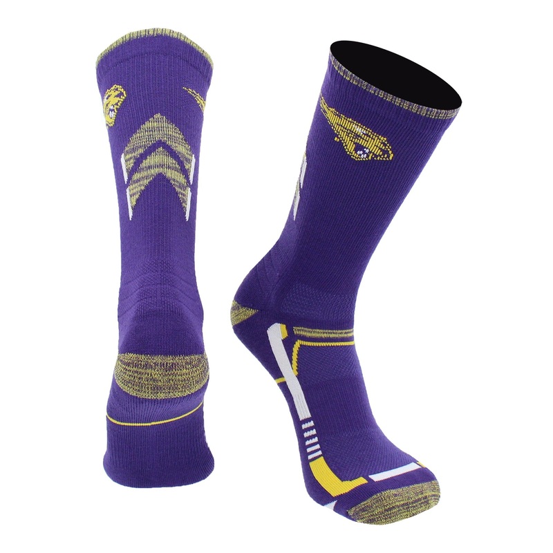 Northern Iowa Panthers Socks University of Northern Iowa Panthers Champion Crew Socks