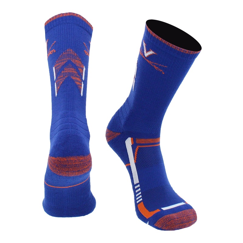 Virginia Cavaliers Socks University of Virginia Cavaliers Champion Crew Socks