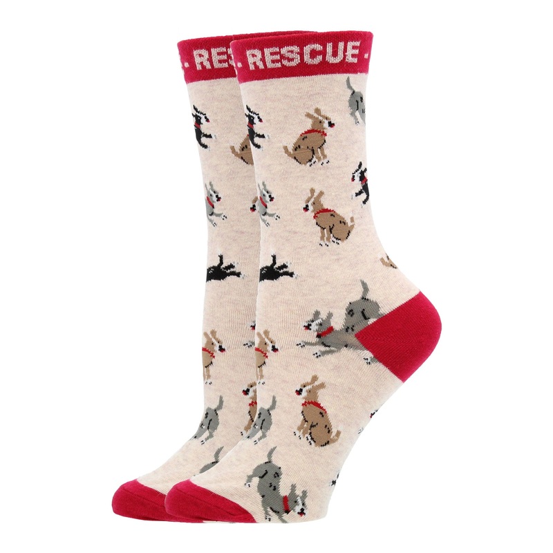 Adopt a Dog Socks Perfect Dog Lovers Gift