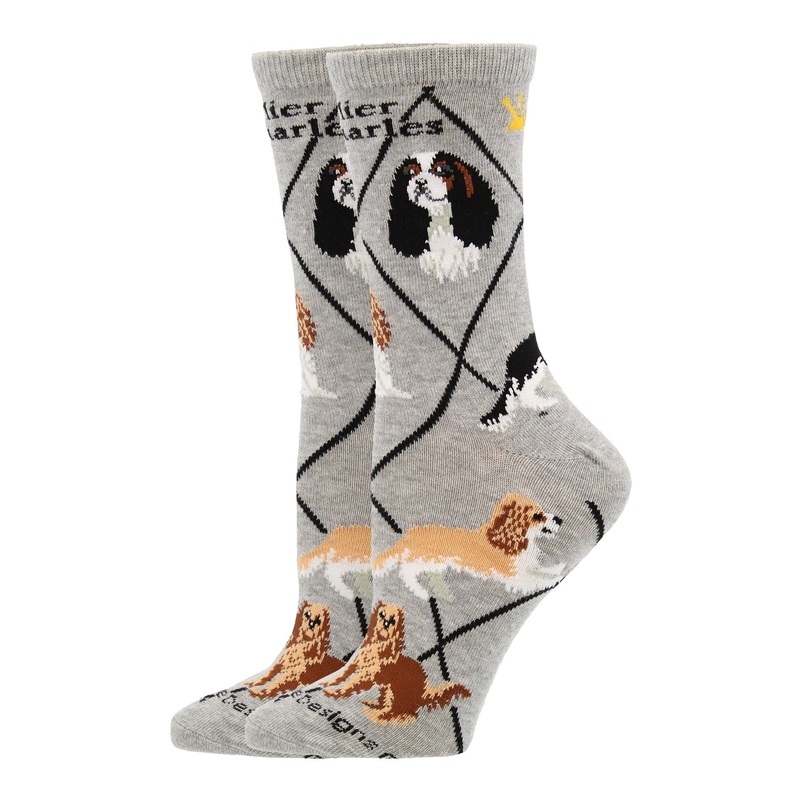 Cavalier King Charles Spaniel Socks for Women and Men | Perfect Dog Lovers Gift