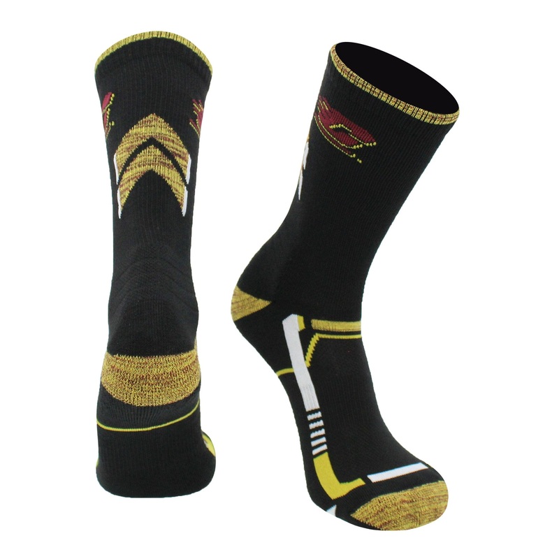 Central Michigan Chippewas Socks Game Day Striped Crew Socks
