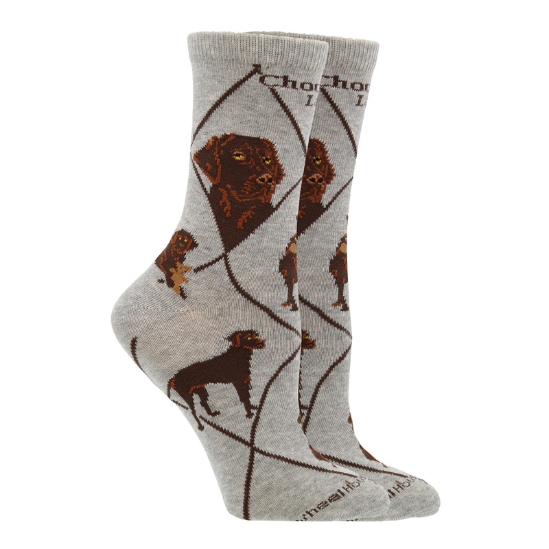 Chocolate Lab Socks for Women and Men | Perfect Dog Lovers Gift