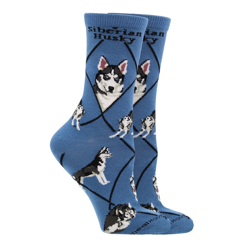 Siberian Husky Socks for Women | Perfect Dog Lovers Gift