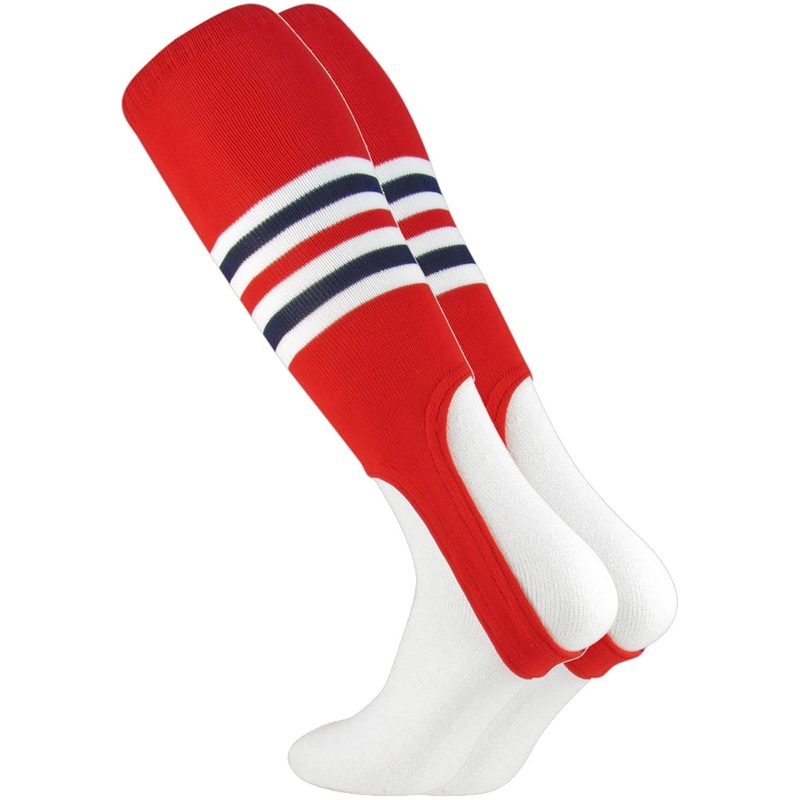 TCK Striped Baseball Stirrups 7 Inch Pattern I