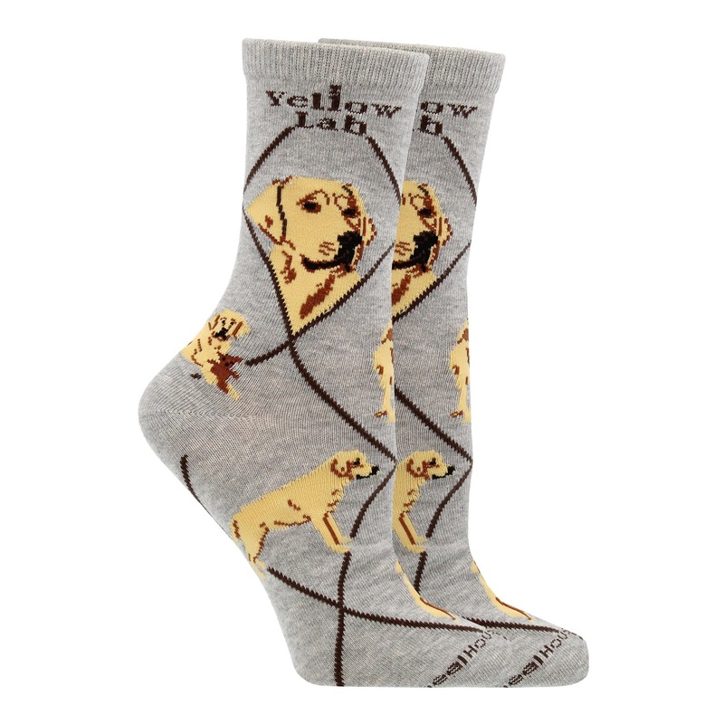 Yellow Lab Socks for Women and Men | Perfect Dog Lovers Gift