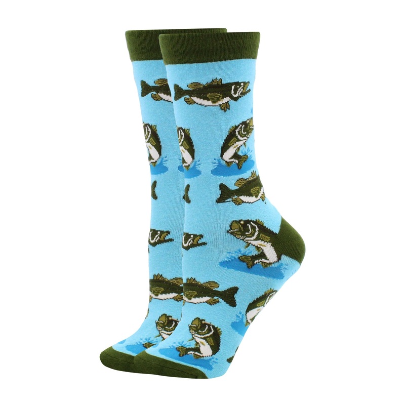 Bass Socks Gift Perfect Bass Fishing Lover Gift