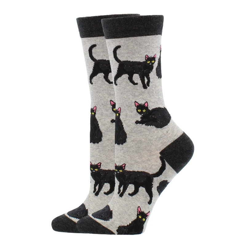Black Cat Socks Perfect Animal Lovers Gift