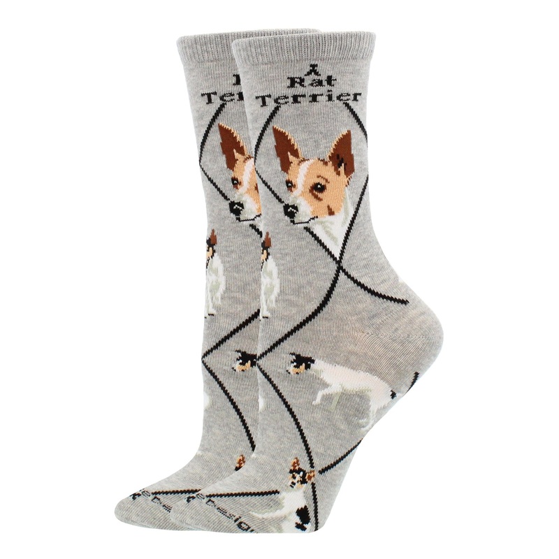 Rat Terrier Socks Perfect Dog Lovers Gift