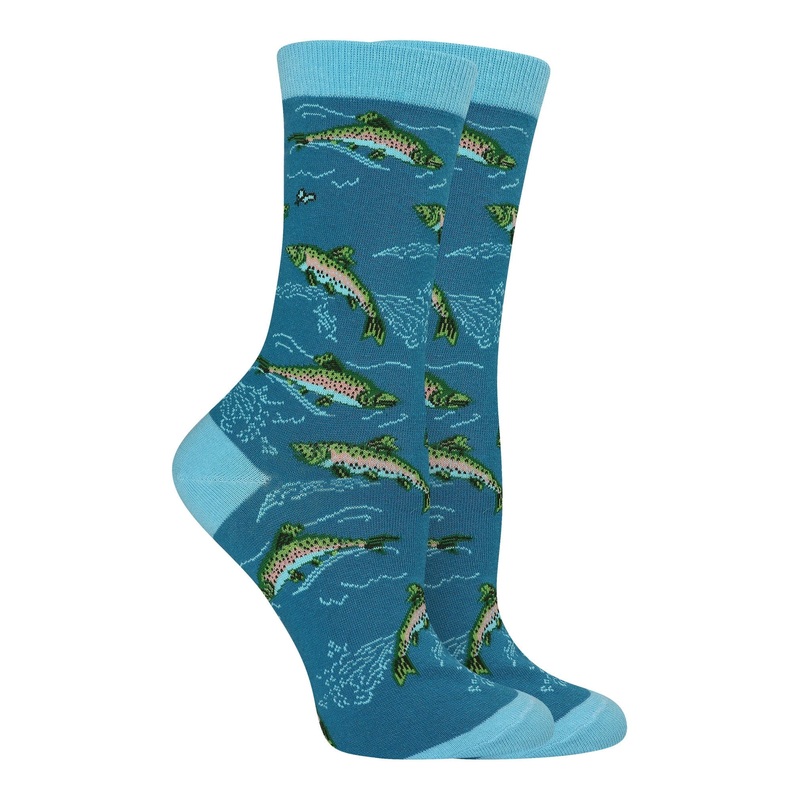 Trout Socks for Perfect Anglers Gift