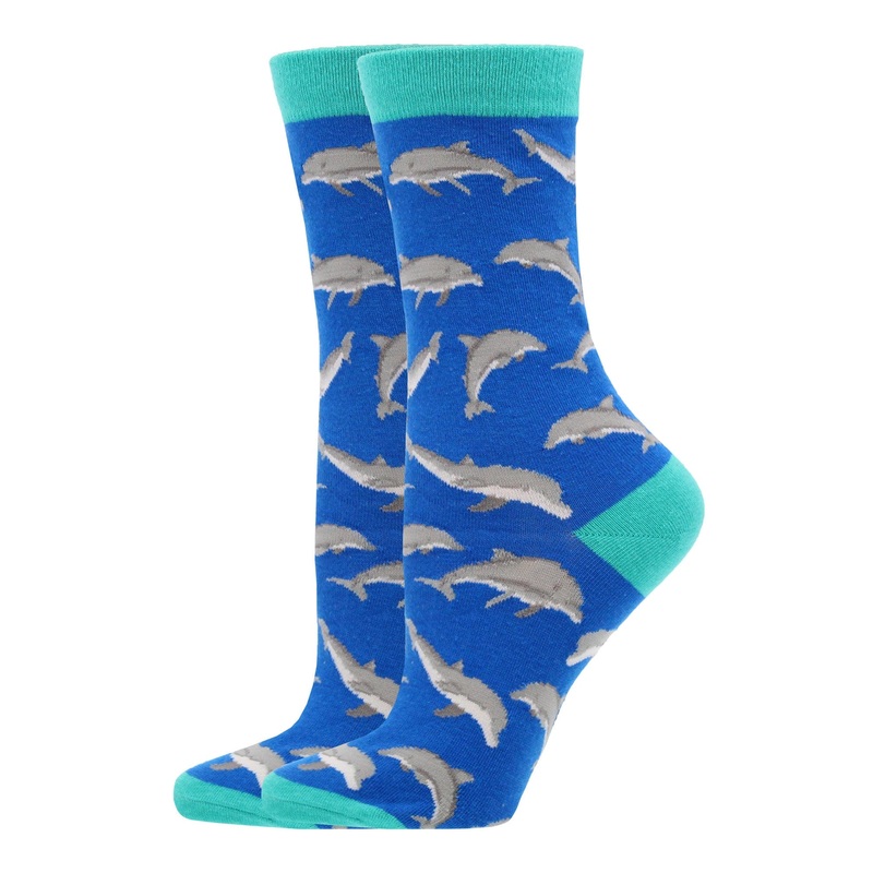 WHD Dolphin Socks for Women and Men | Gift for Dolphin Lovers