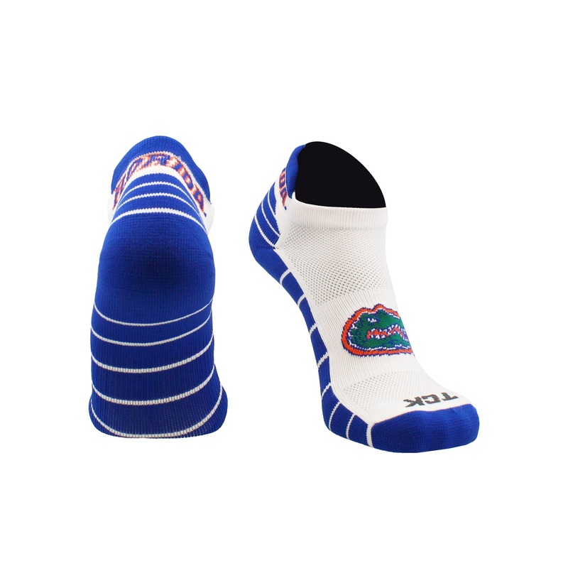 Florida Gators Golf Socks|Florida White/Blue/Orange|Large|Medium