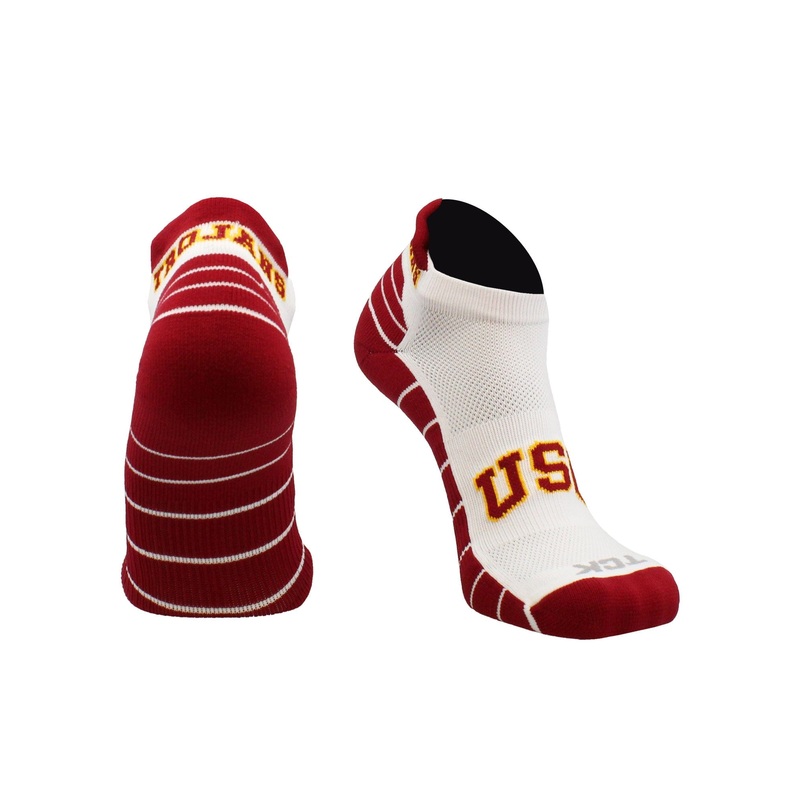 USC Trojans Golf Socks|USC White/Red/Gold|Large|Medium