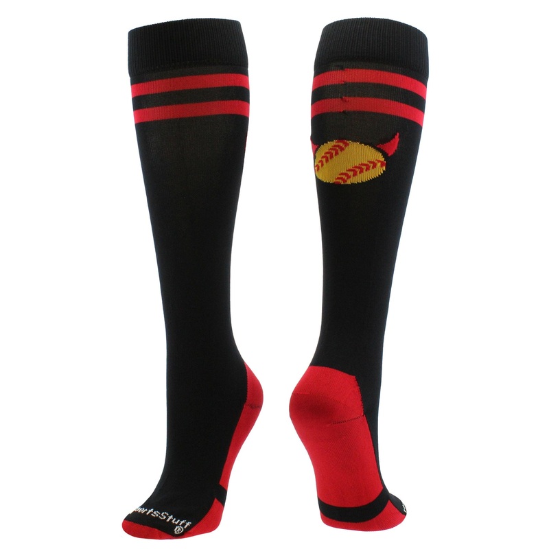 Devils Tall Socks for Softball