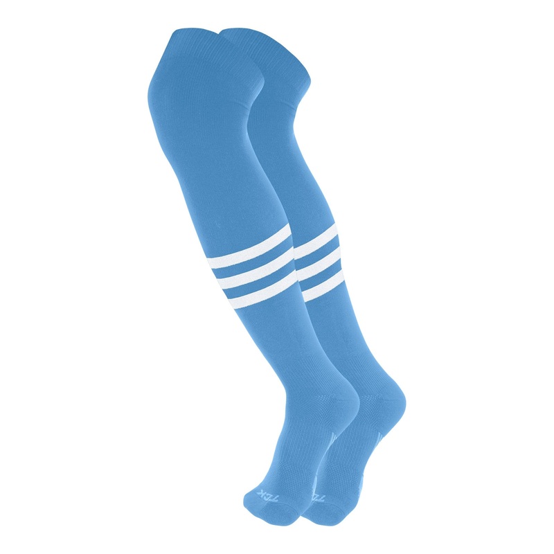 Dugout Striped Over the Knee Baseball Socks Pattern B