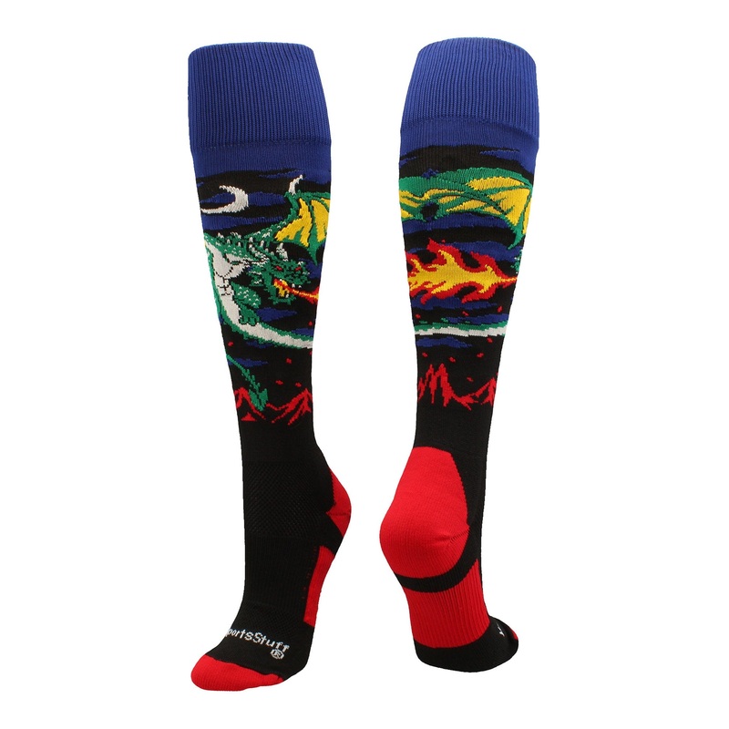Medieval Possum Over the Calf Athletic Socks