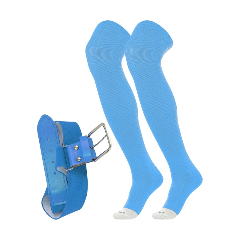 Pro Plus Performance Prosport Over the Knee Socks Belt Combo