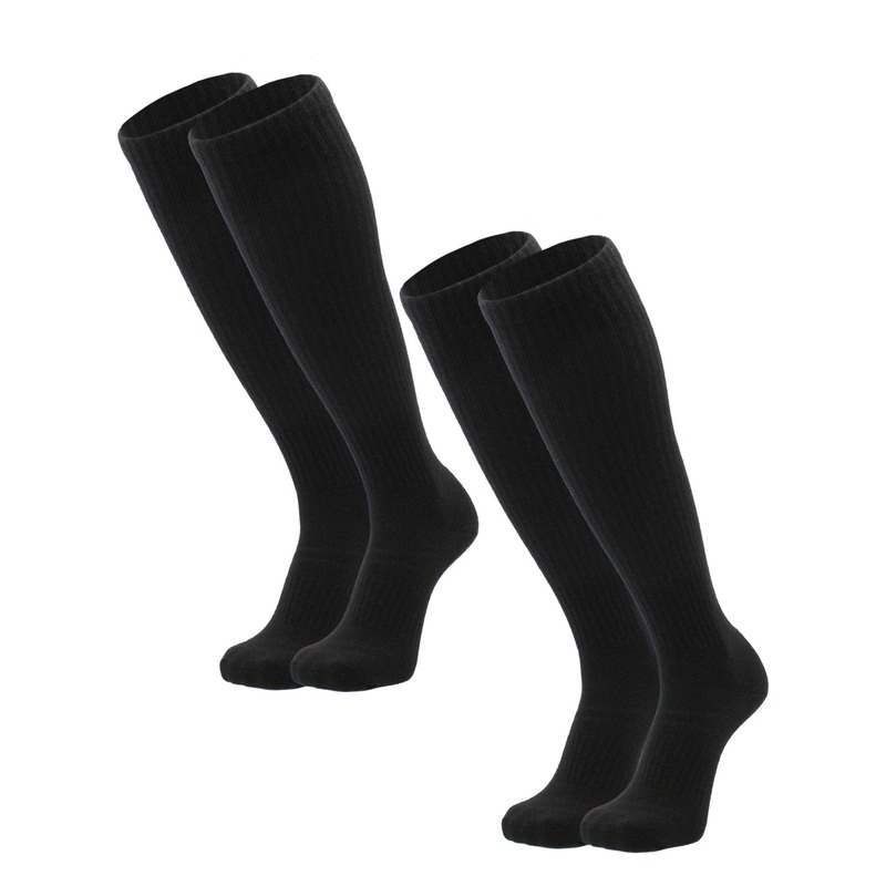 Tall Knee High Wool Work Socks Multi-Pack
