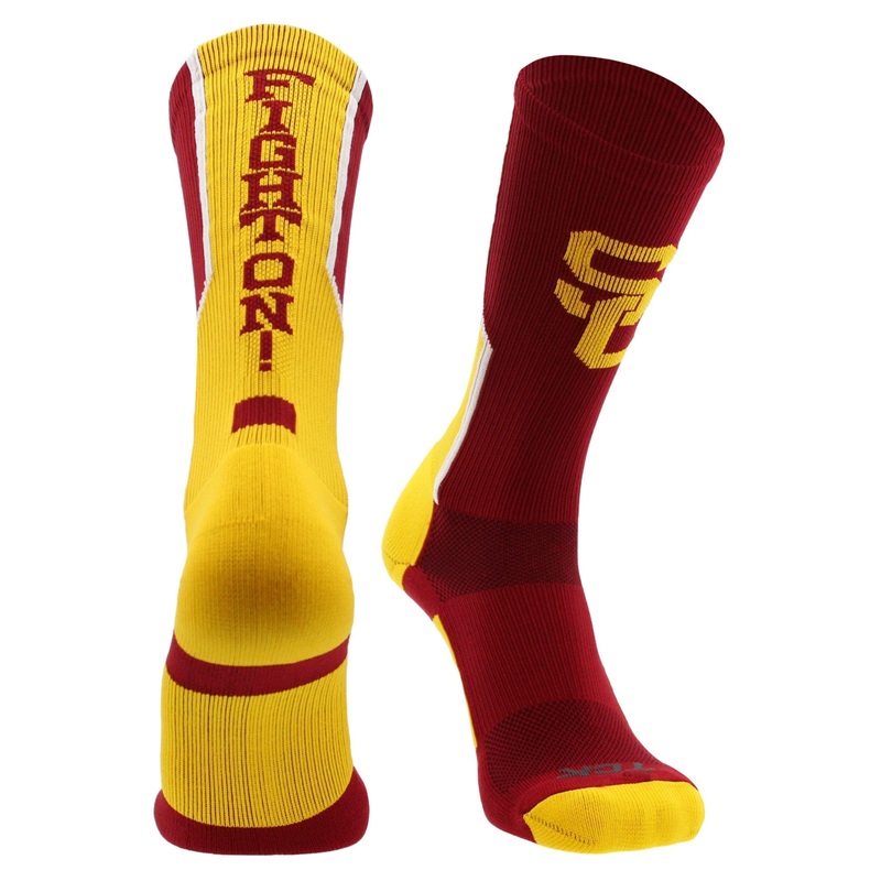USC Trojans Perimeter Crew Socks