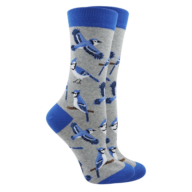 Blue Jay Bird Socks Perfect Bird Lovers Gift