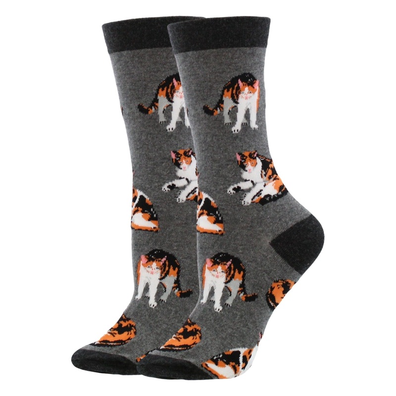 Calico Cat Socks Perfect Cat Lovers Gift