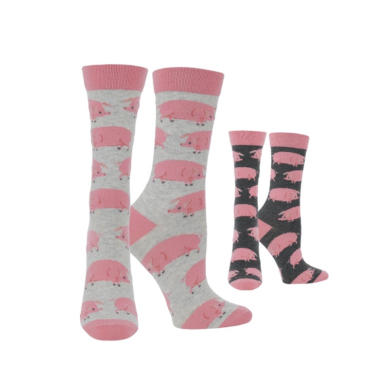 Pig Socks for Women | Gifts for Pig Lovers