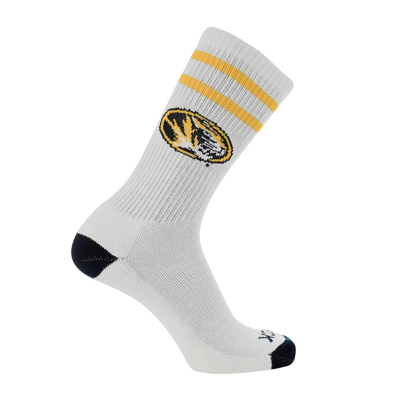 Vintage Missouri Tigers Socks NCAA Socks For Men and Womens Soft Cotton Sock