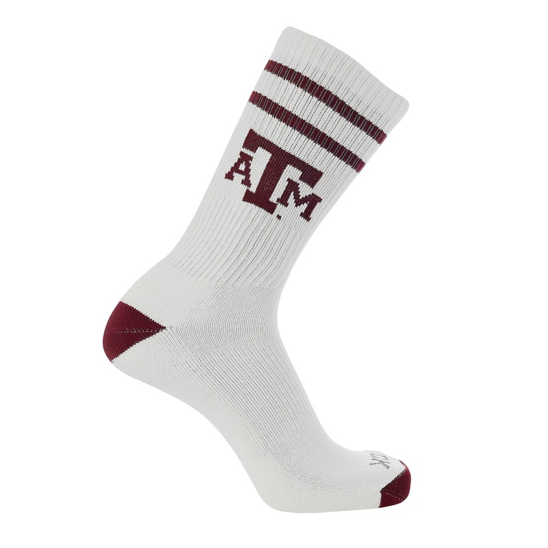 Vintage Texas A&M Aggies Socks NCAA Socks For Men and Womens Soft Cotton Sock