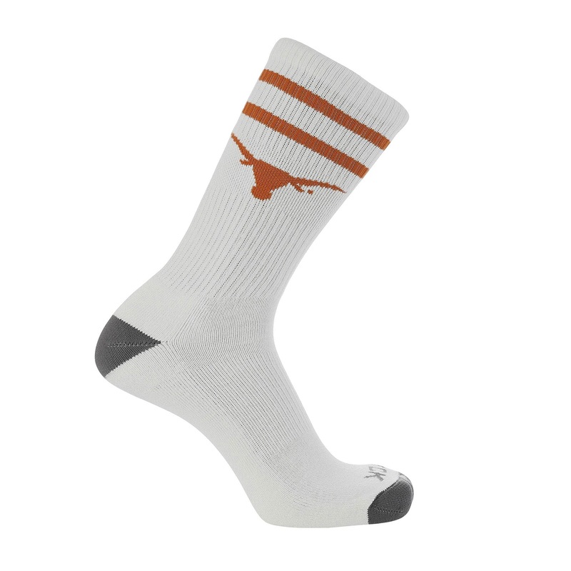 Vintage Texas Longhorns Socks NCAA Socks For Men and Womens Soft Cotton Sock