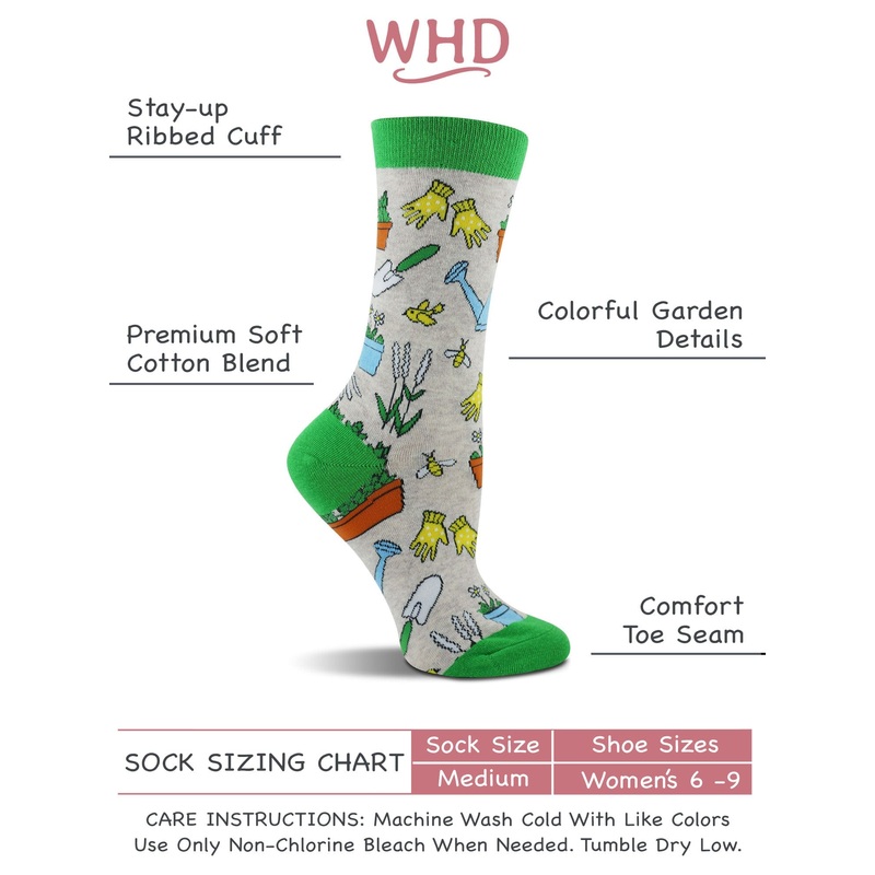 WHD Garden Socks 2-Pack or 1-Pack